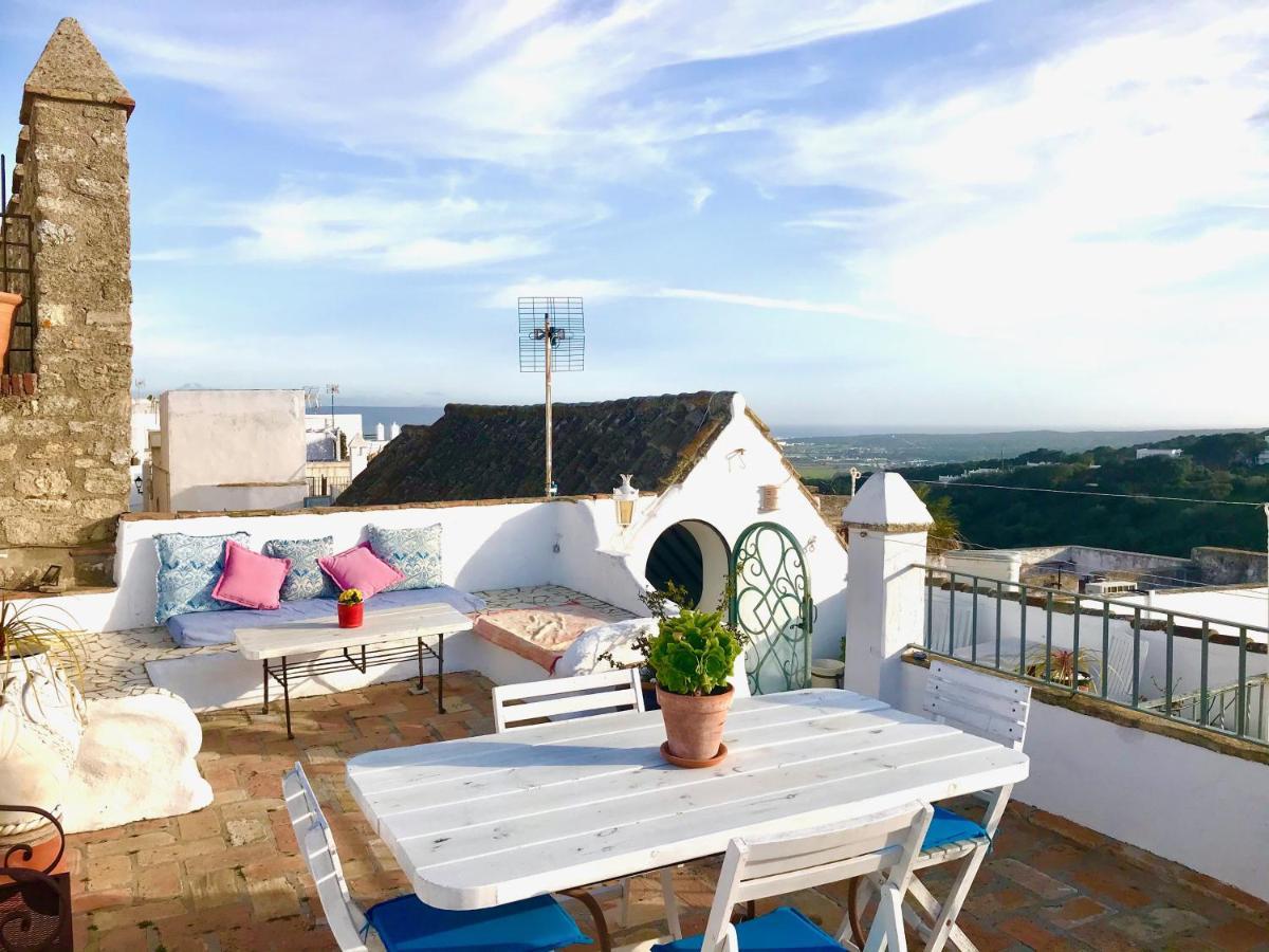 Casa Puerta Azul Absolutely The Best Of Vejer! Casas Vejer Debra 贝赫尔-德拉弗龙特拉 外观 照片
